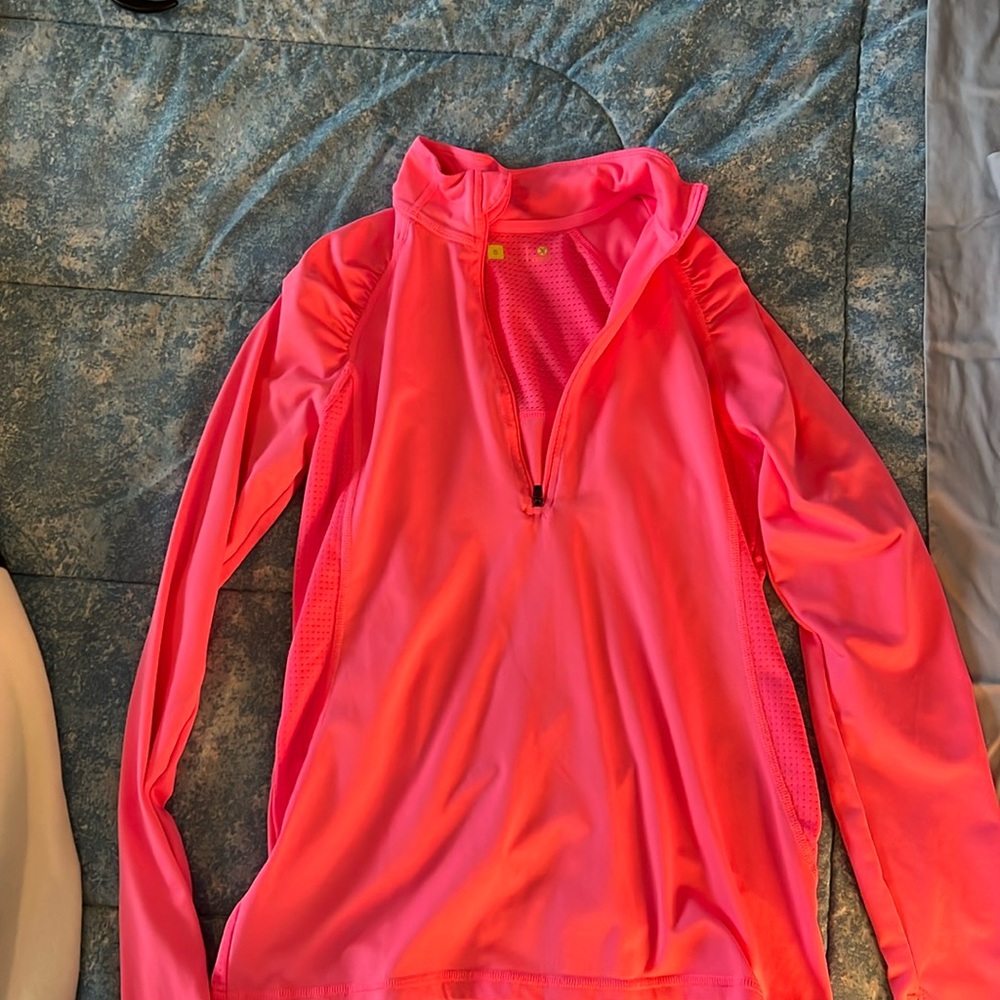 Xerseion women’s top, pink, long sleeve